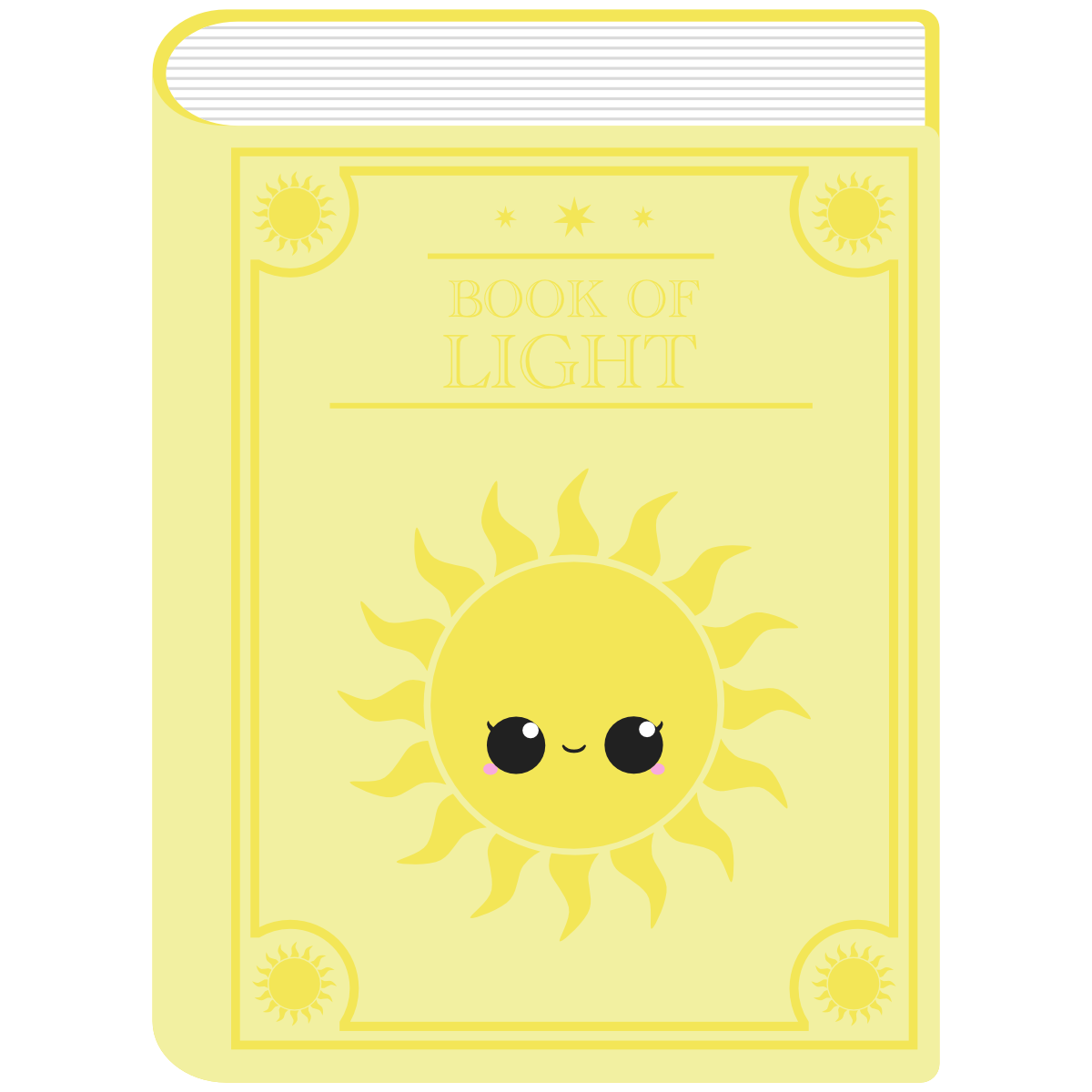 Kawaii version of the book of light