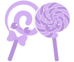 kawaii lollipops icon