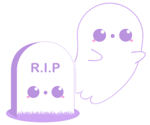 kawaii halloween ghosts icon