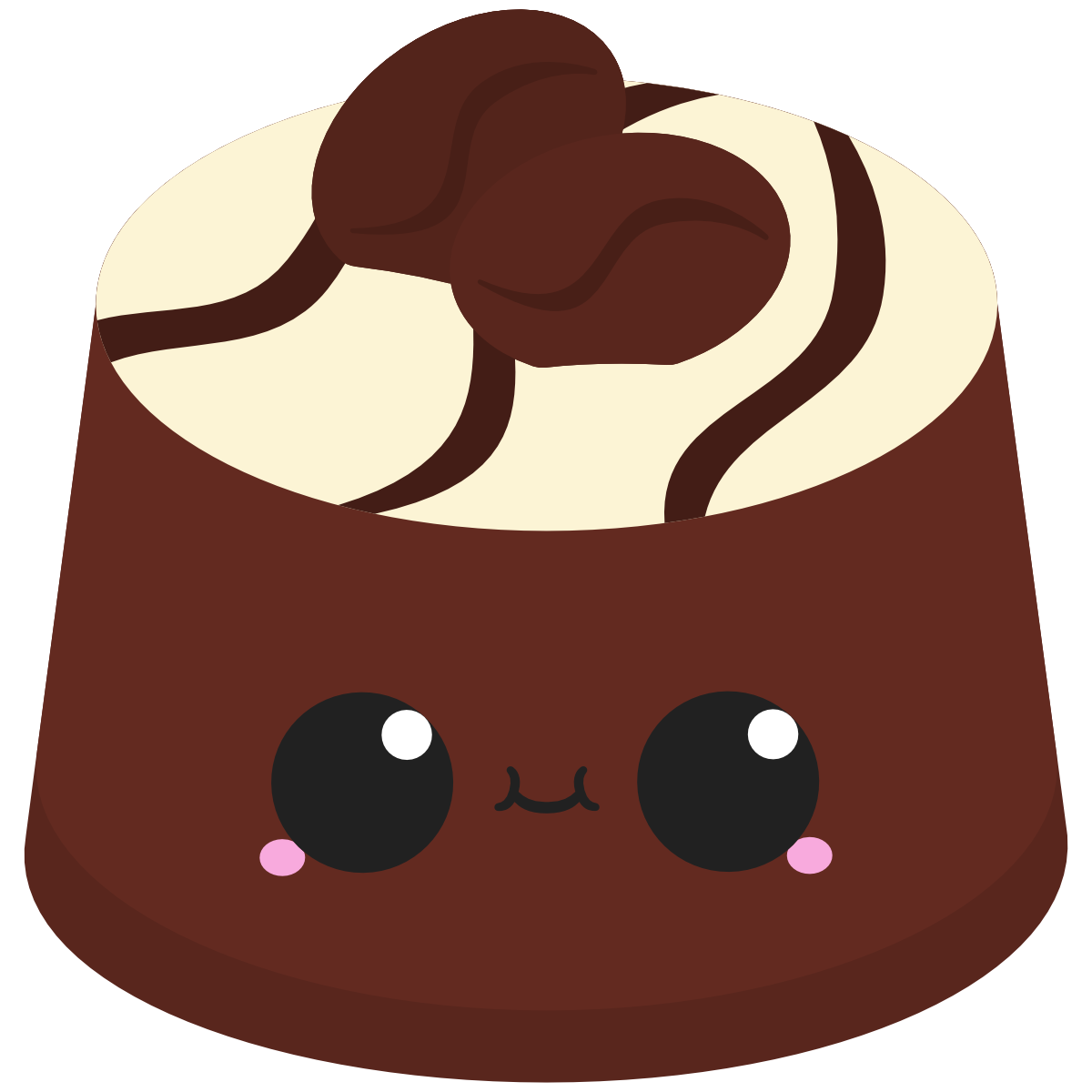 kawaii coffee praline