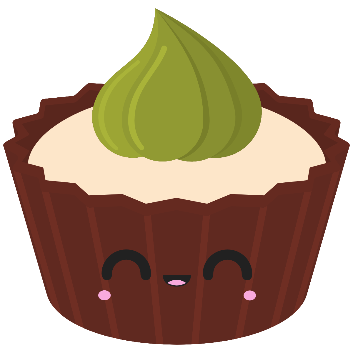 kawaii pistachio praline