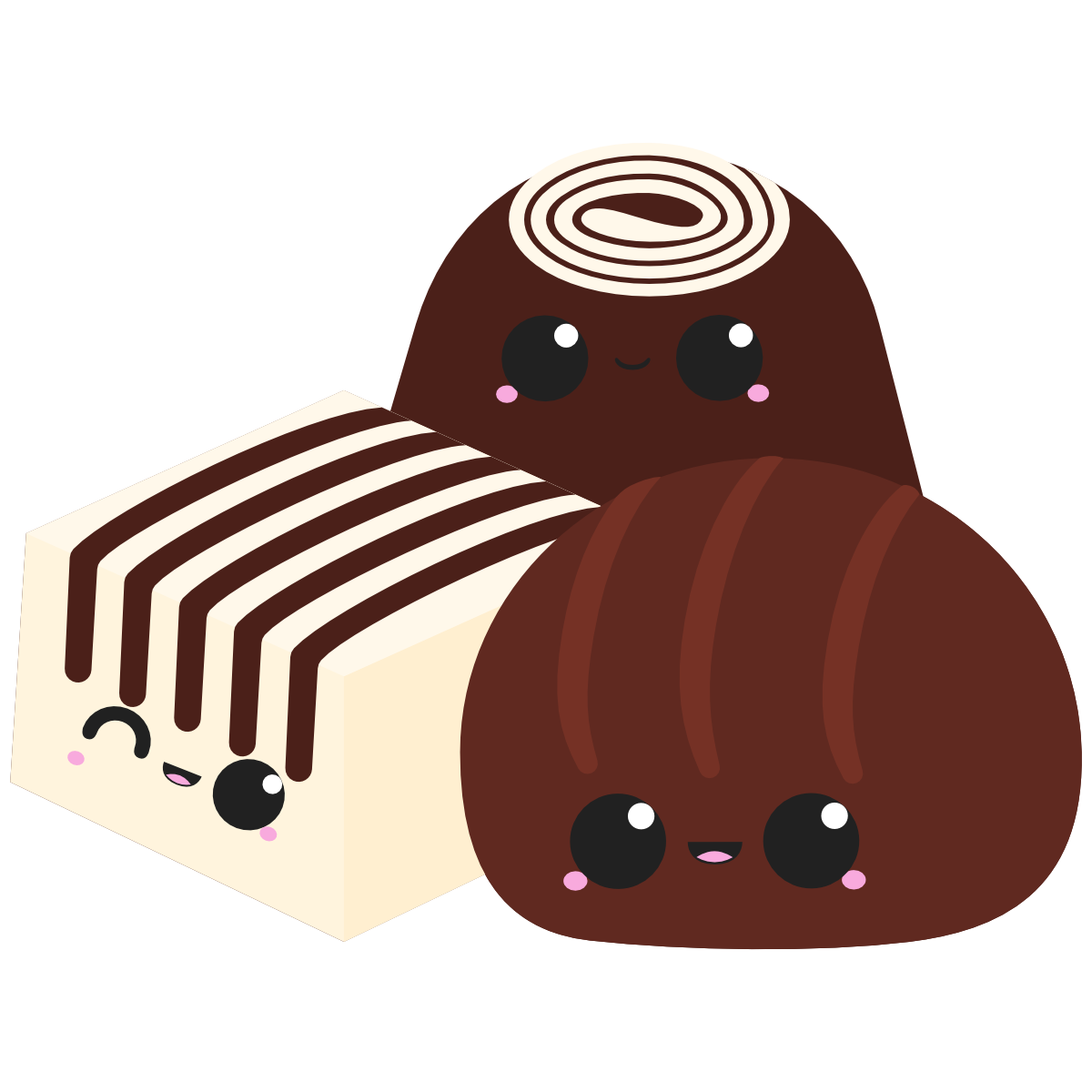 kawaii triple confection