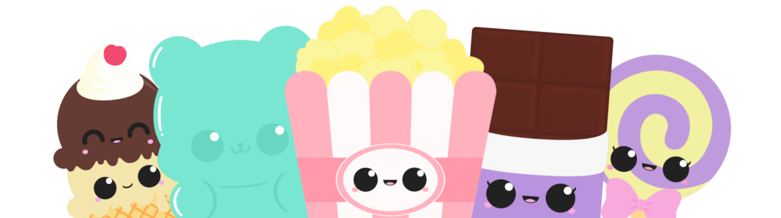 kawaii sweets banner